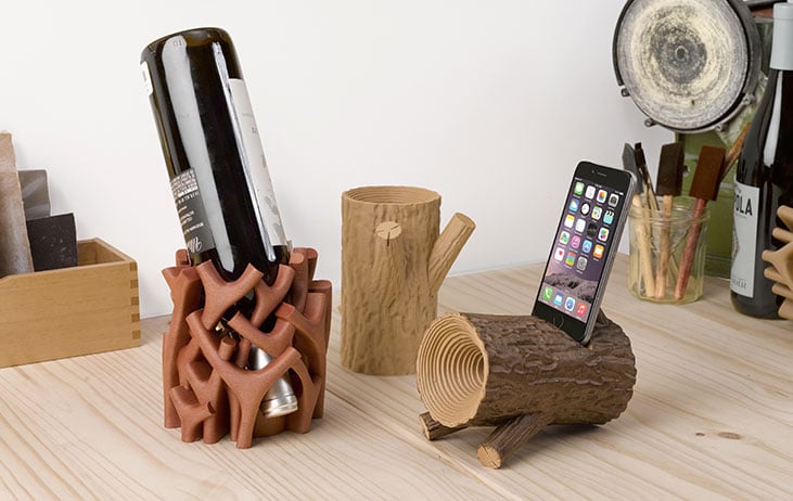 wood filament 3d printer wood pla